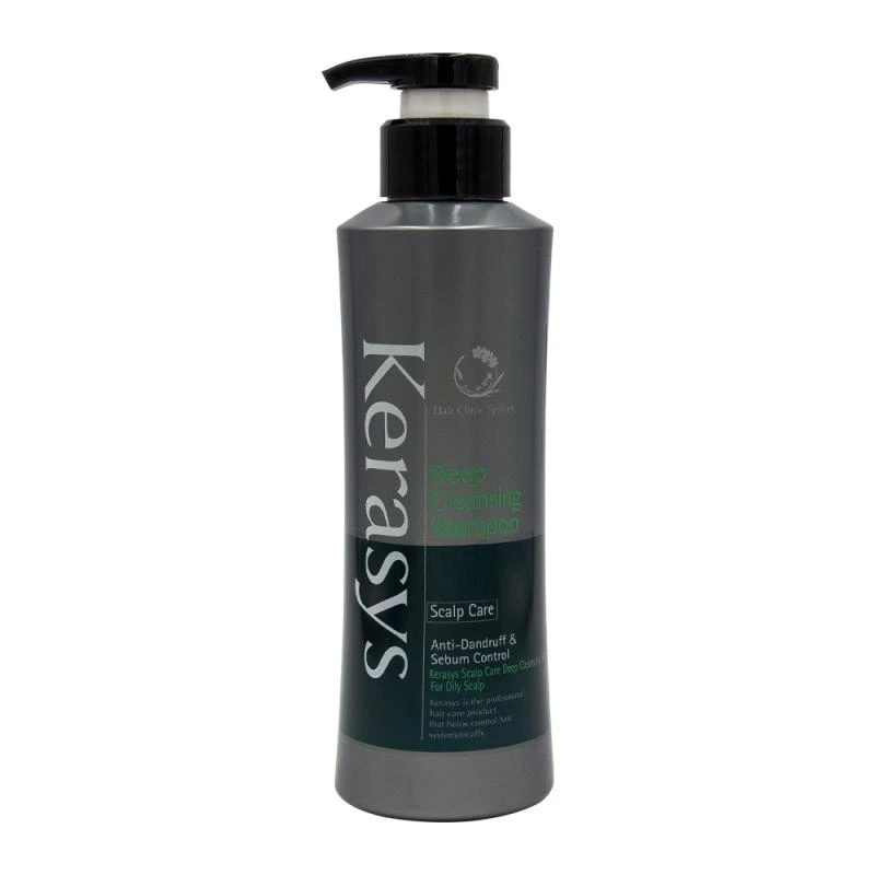 Shampoo Kerasys Scalp Care Cabelo Oleoso Frasco 400Ml