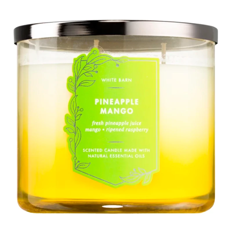 Vela Aromática Bath & Body Works Pineapple Mango 411G