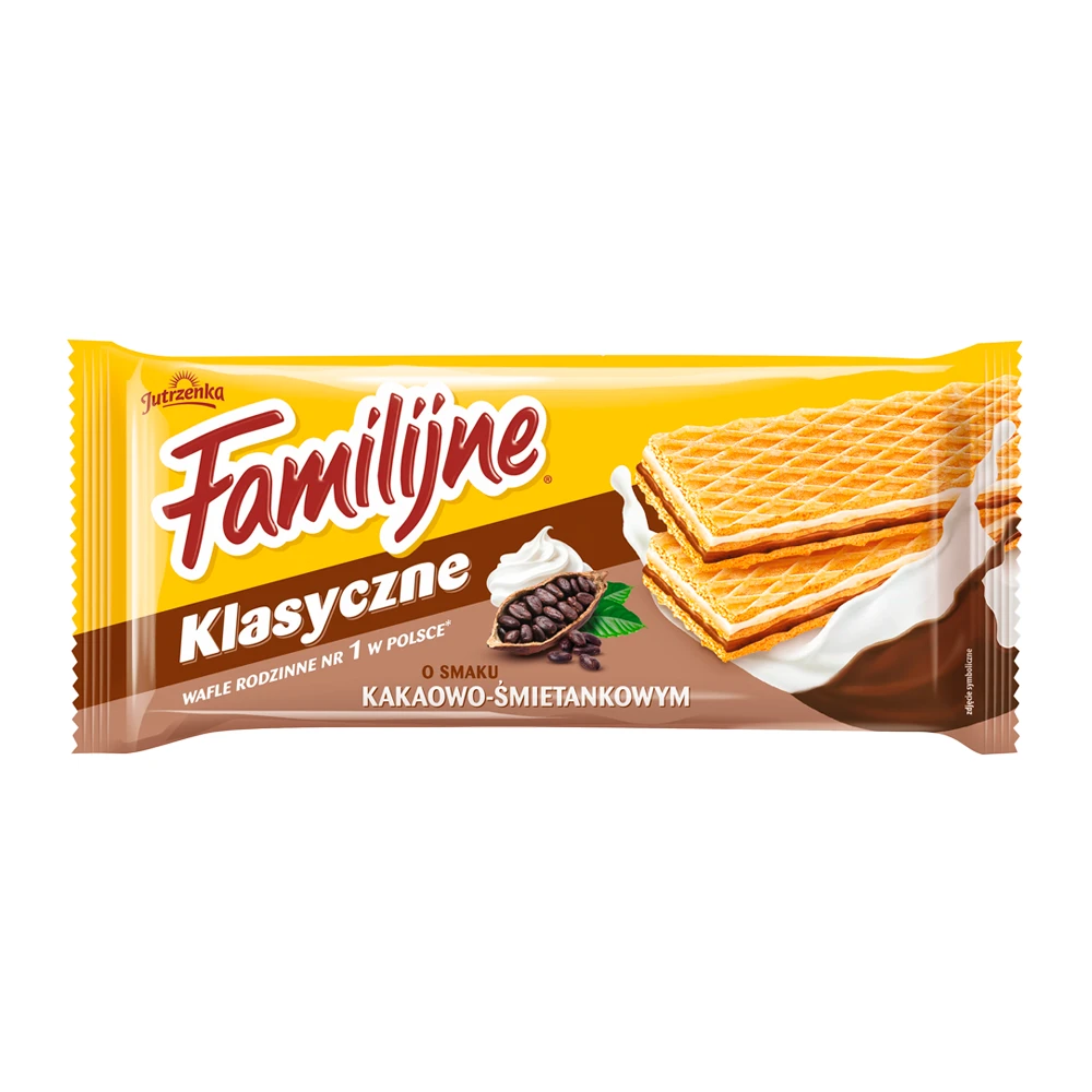 Biscoito Wafer Super Crocante Familijne Recheio Creme E Cacao 180G
