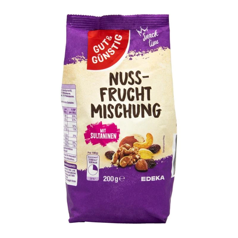 Mixed Nuts Pacote 200G Edeka 