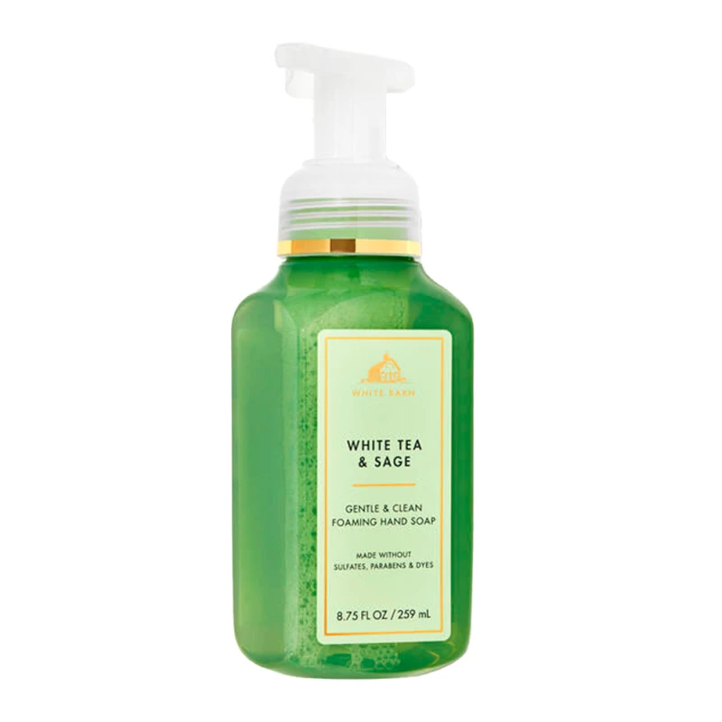 Sabonete Líquido em Espuma Bath & Body Works White Tea & Sage 259Ml