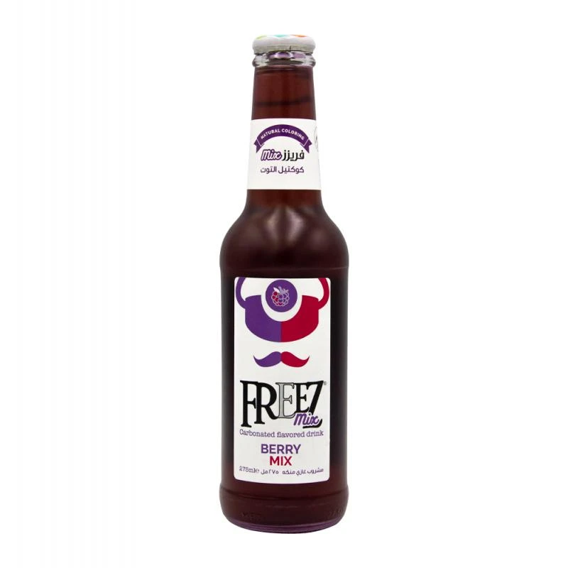 Bebida Gaseificada Freez Mix Frutas Vermelhas 275Ml (Sem Alcool)
