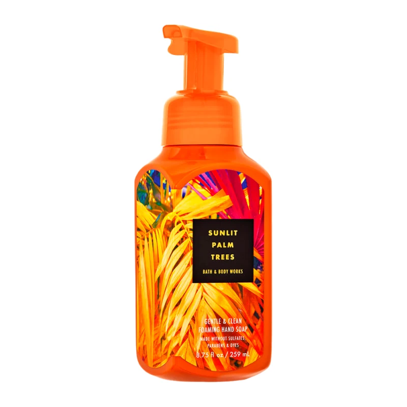 Sabonete Líquido em Espuma Bath & Body Works Sunlit Palm Trees 259Ml