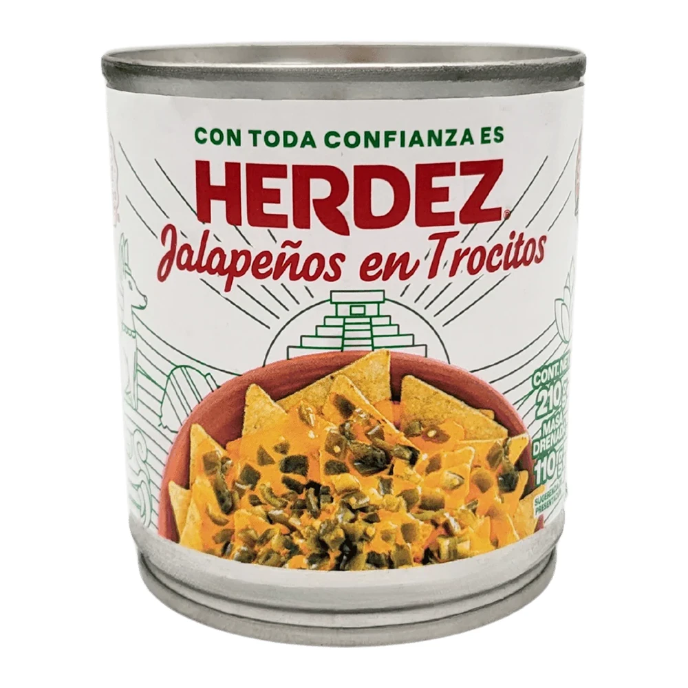 Jalapeños Herdez Picado Lata 110G