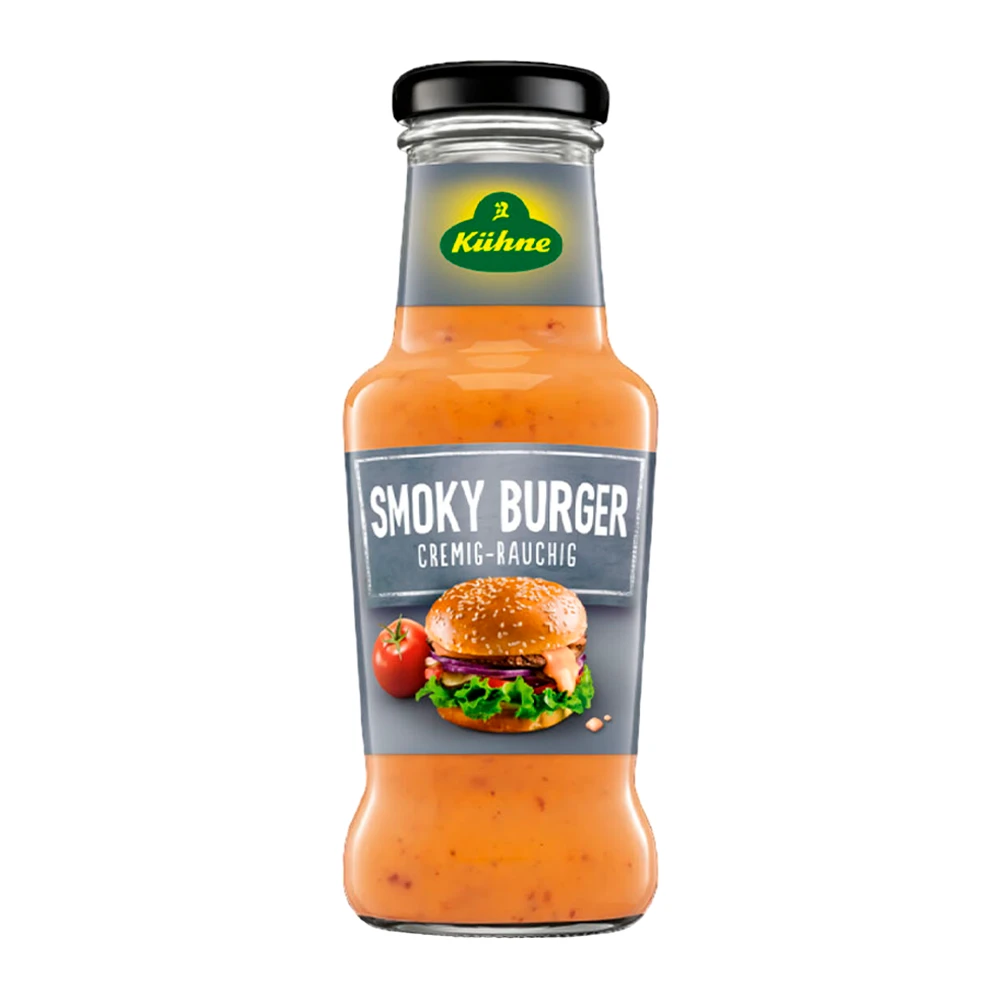 Molho Kuhne Smoky Burger Para Carne Garrafa 250Ml