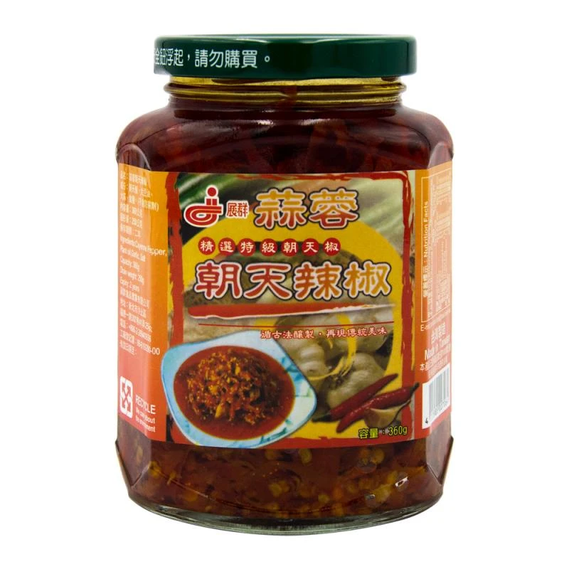 Pimenta Chinesa Com Alho 390G