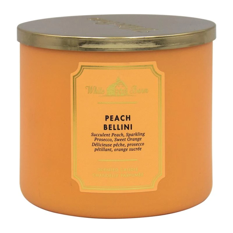 Vela Aromática Bath & Body Works Peach Bellini 411G