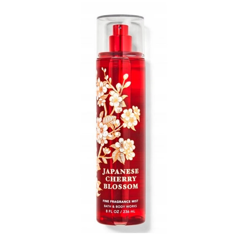 Colônia Corporal Bath & Body Works Japanese Cherry Blossom 236Ml