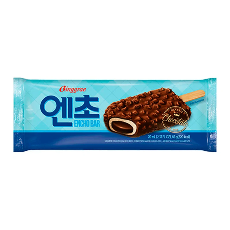 Sorvete Encho Vanilla Taste Palito 70Ml