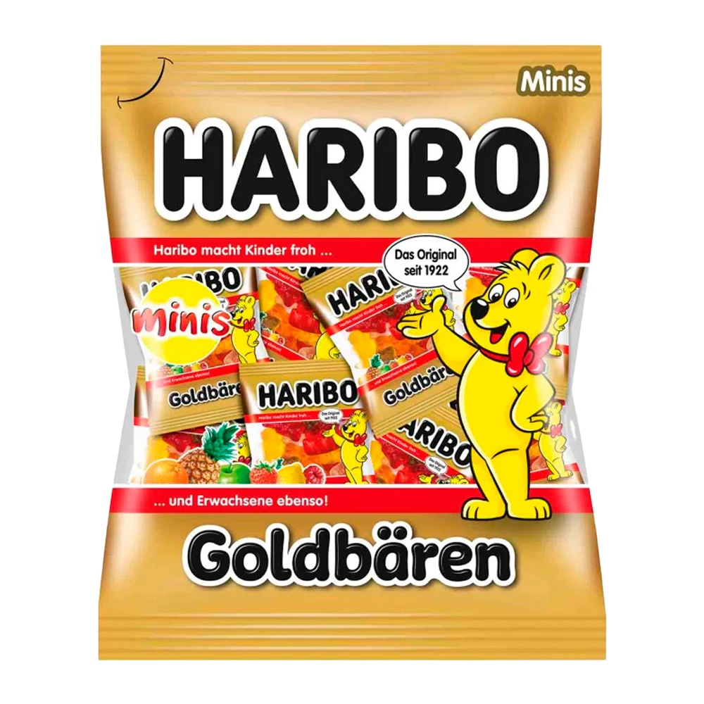 Bala de Gelatina Haribo Mini Pacote 250G