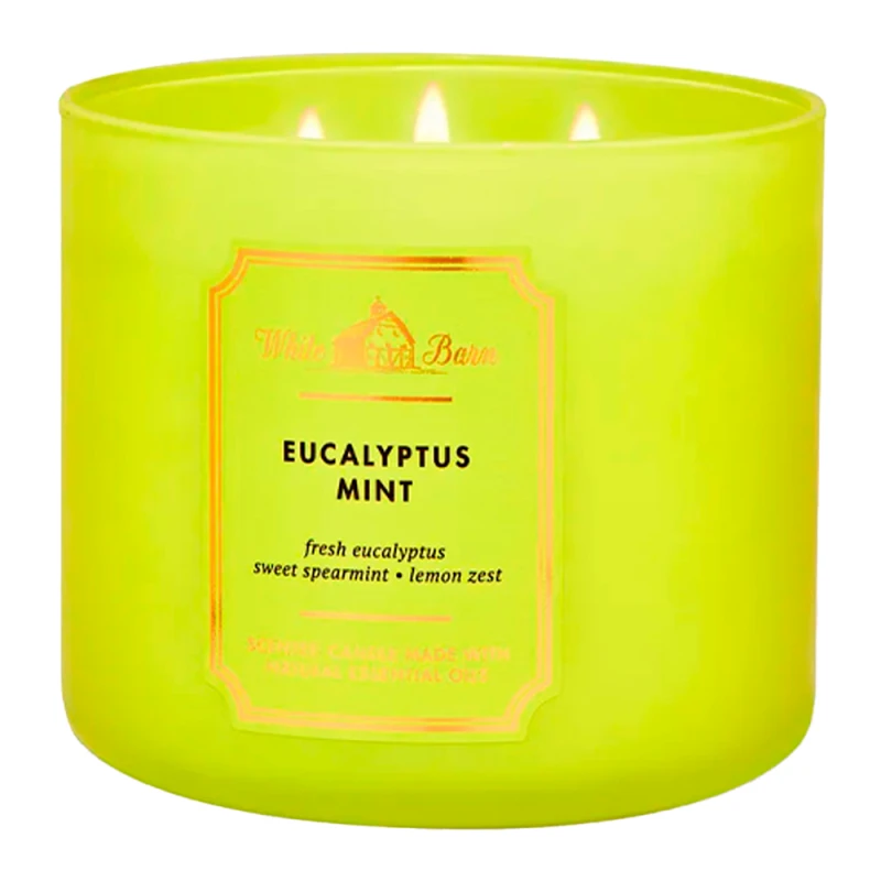 Vela Aromática Bath & Body Works Eucalyptus Mint 411G