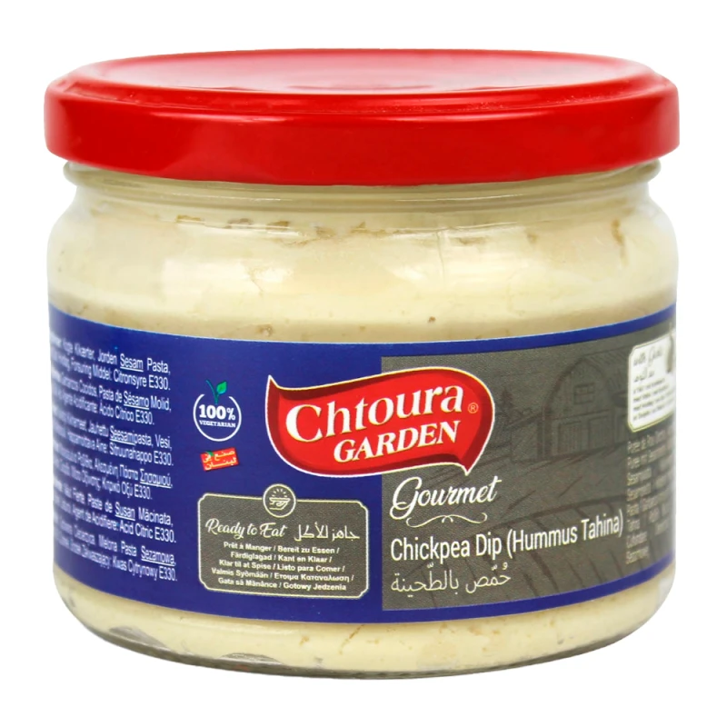 Molho Hummus Dip Chtoura Garden Goumert Alho 310G