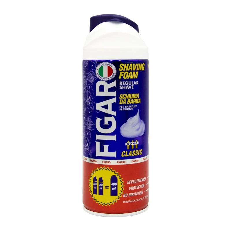 Espuma de Barbear Figaro Normal 400Ml