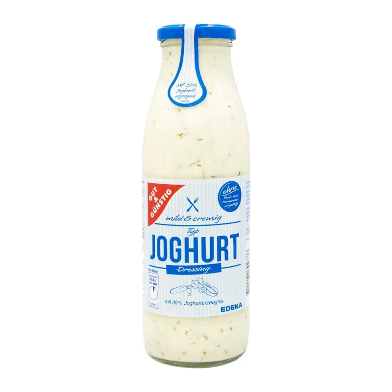 Molho Para Salada de Iogurte e Ervas 500Ml Edeka