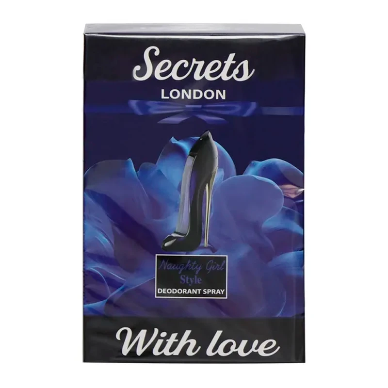 Desodorante + Perfume Kit Secrets London Naughty