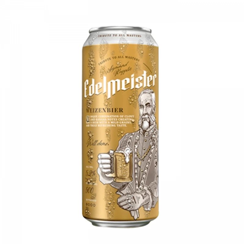 Cerveja Edelmeister de Trigo Weizenbier Lt 500Ml