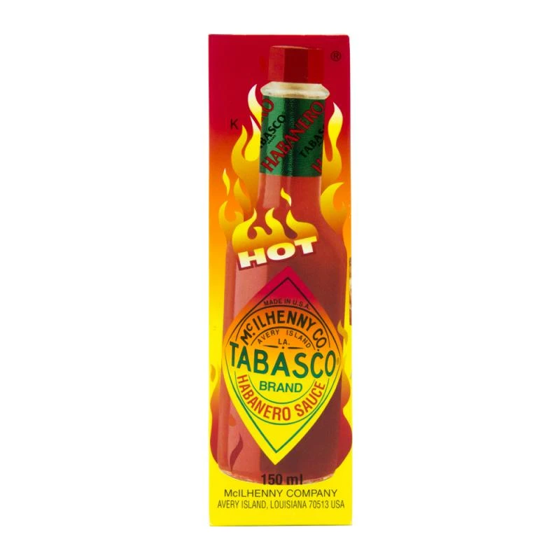 Pimenta Tabasco Hot Habanero 150Ml