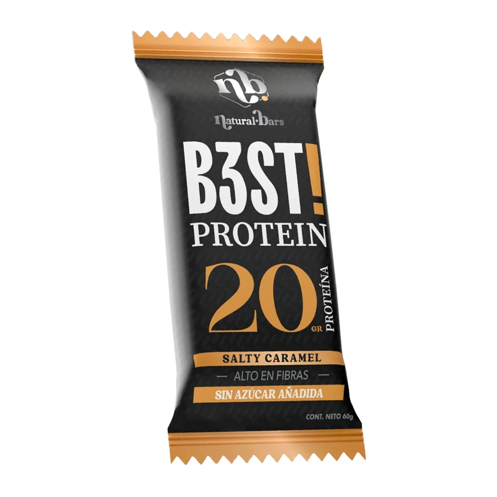 Barra de Proteína Natural Bars Caramelo Salgado Sem Açùcar 60G
