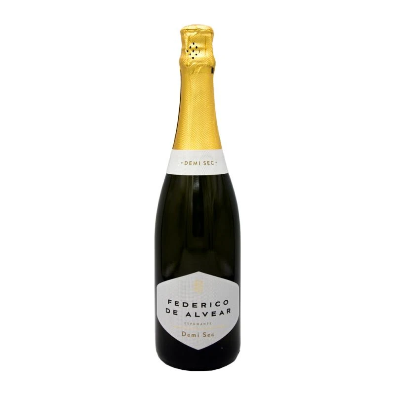 Espumante Argentino Federico de Alvear Demi Sec Garrafa 750Ml