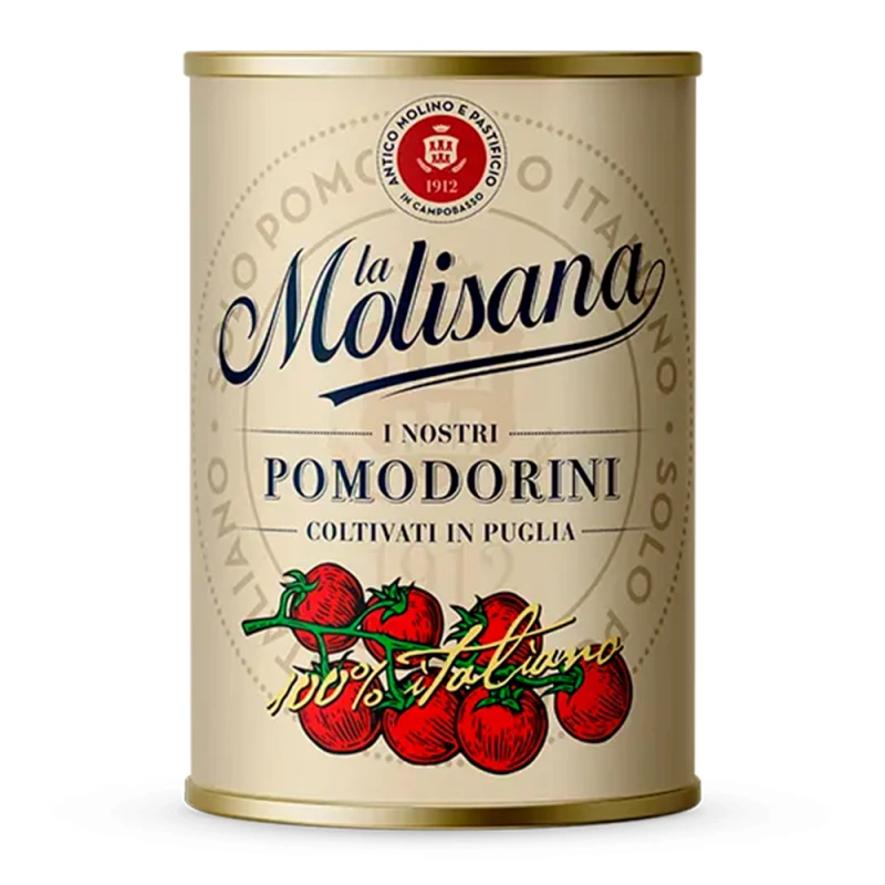 Tomate Cherry Pomodorini Lata 400G La Molisana