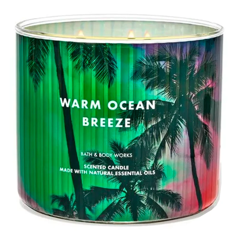Vela Aromática Bath & Body Works Warm Ocean Breeze 411G
