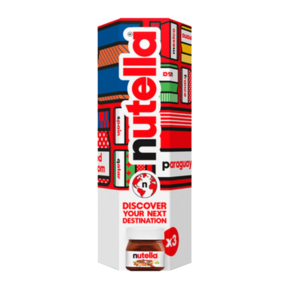 Nutella Ferrero Next Destination Caixa 3X30G