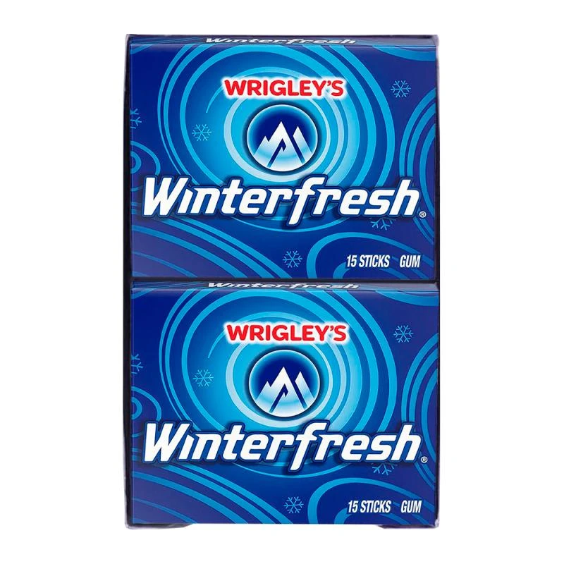 Chicletes Wrigleys Menta Gelada 10 X 15 Und