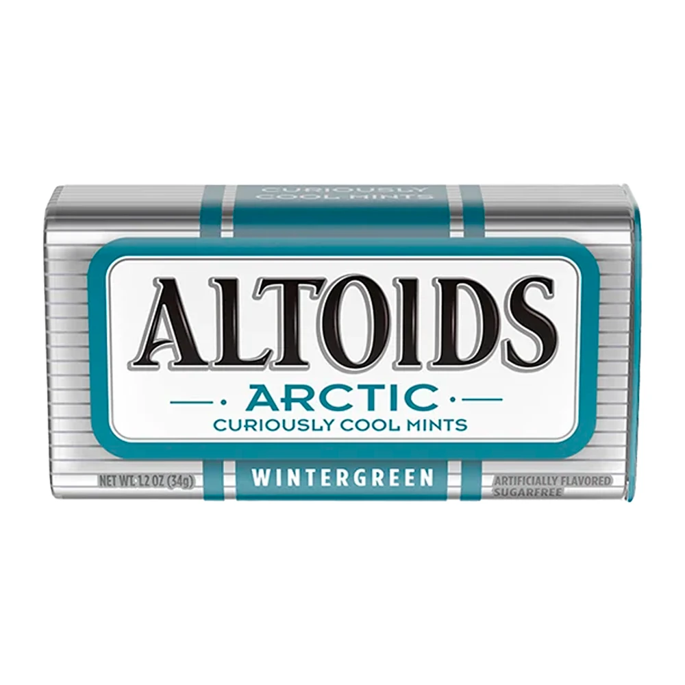 Bala Altoids Arctic Wintergreen Lata 1.2Oz 34G