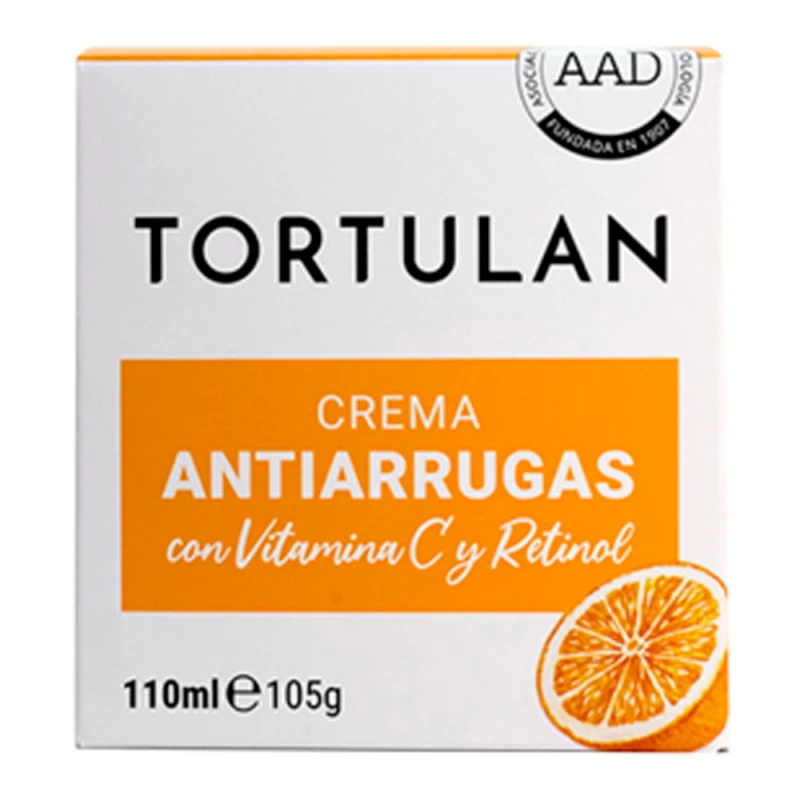 Creme Hidratante Tortulan Facial Antirrugas Com Vitamina C 110Ml