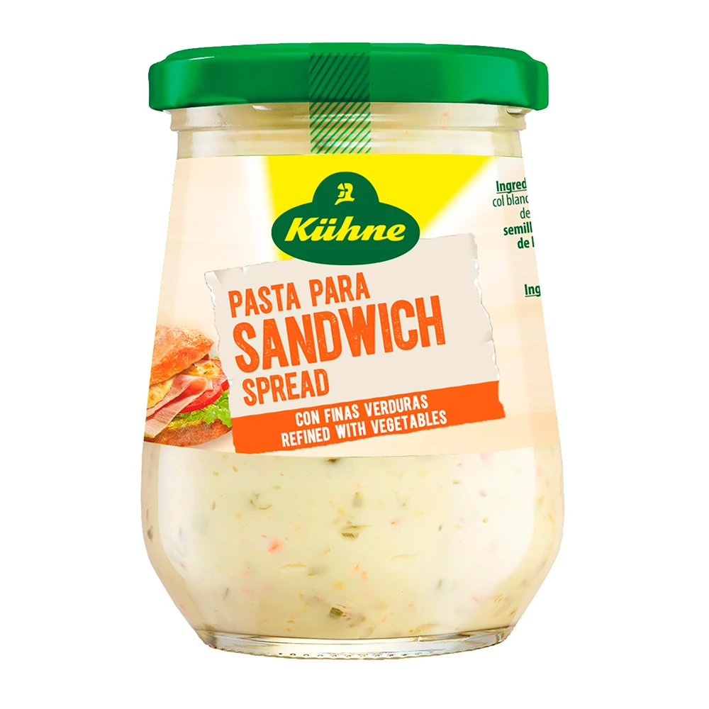 Pasta para sanduíche kuhne 250ML