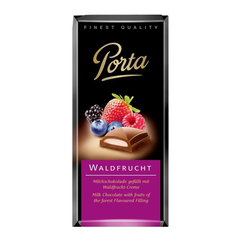 Barra Chocolate Weinrich Porta Recheio de Frutas Selvagem 100G