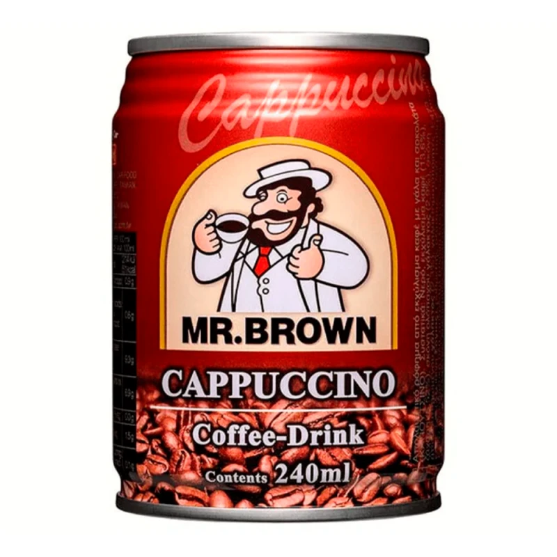 Café Gelado Cappuccino Mr.brown Lata 240Ml