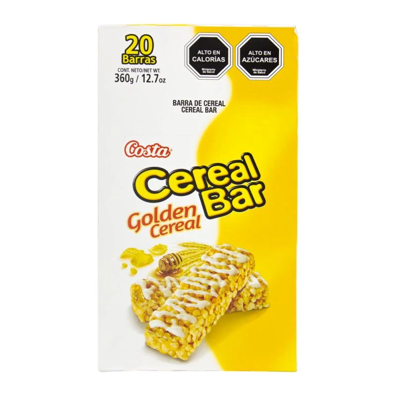 Barra Cereal Costa Leite Caixa Com 20 Unidades