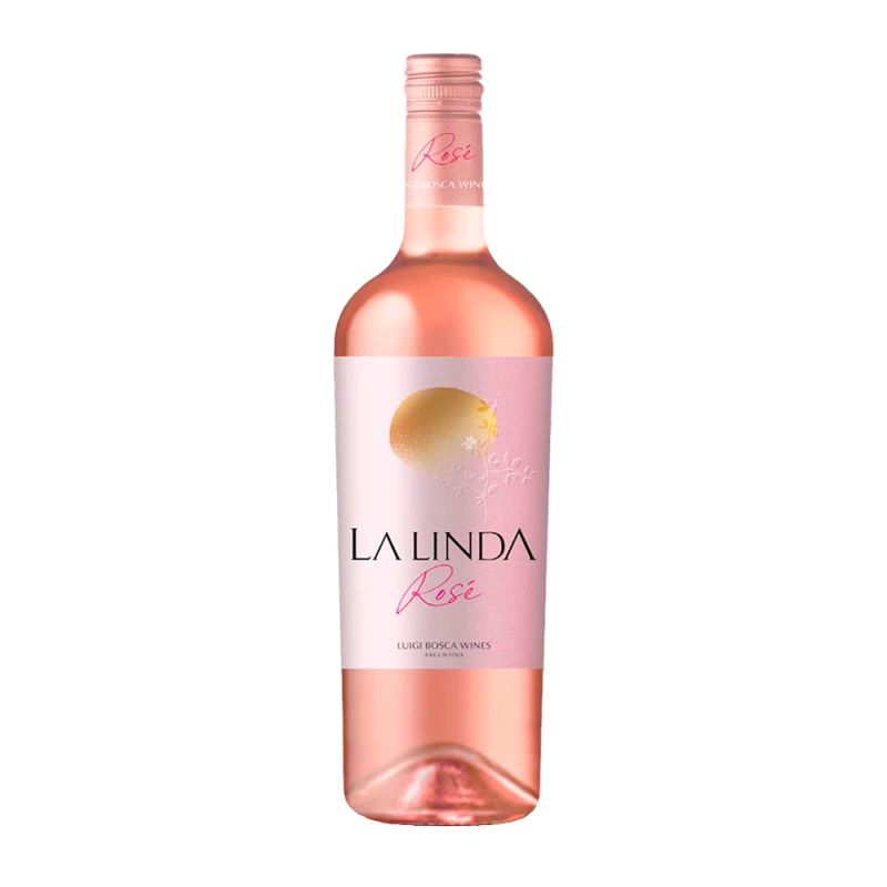 Vinho Argentino La Linda Rose Malbec Garrafa 750Ml
