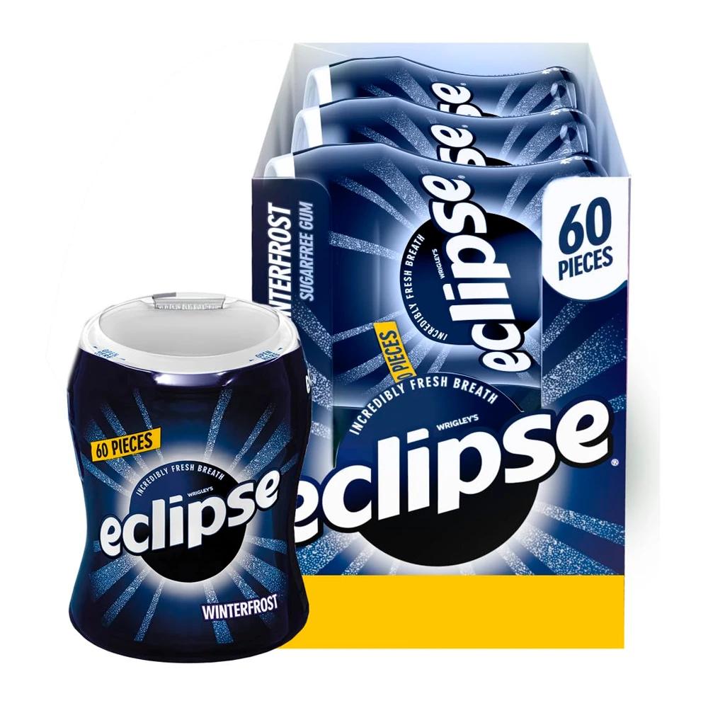 Chiclete Wrigleys Eclipse Winterfrost Caixa 4X60 Unidades