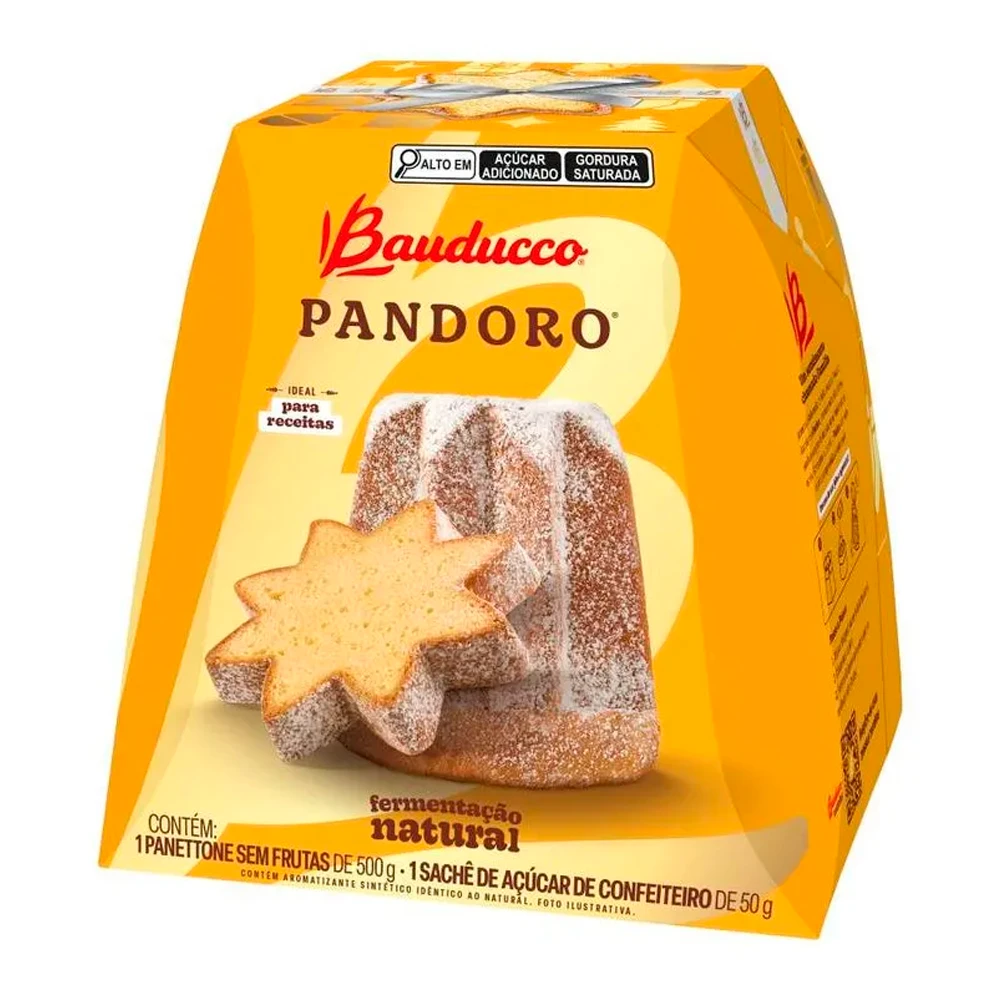 Pandoro Bauducco Tradicional Caixa 500G