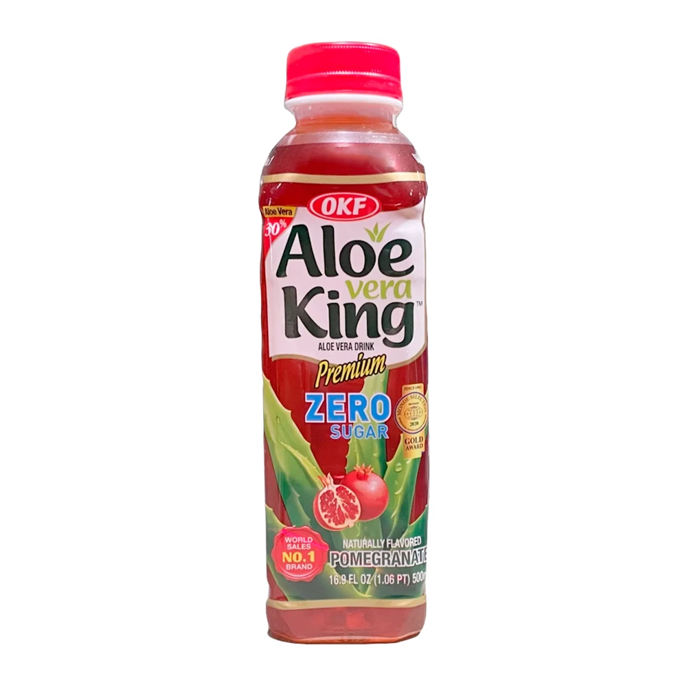 Suco de Romã Sem Açucar Okf Com Aloe Vera Garrafa Pet 500Ml