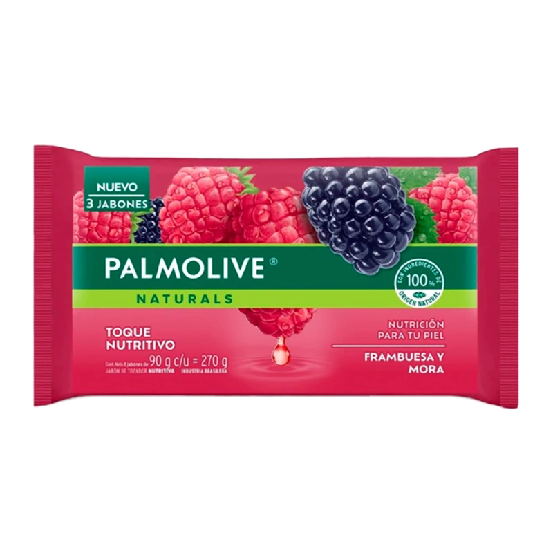 Sabonete Barra Palmolive Nutritivo X3 Unidades
