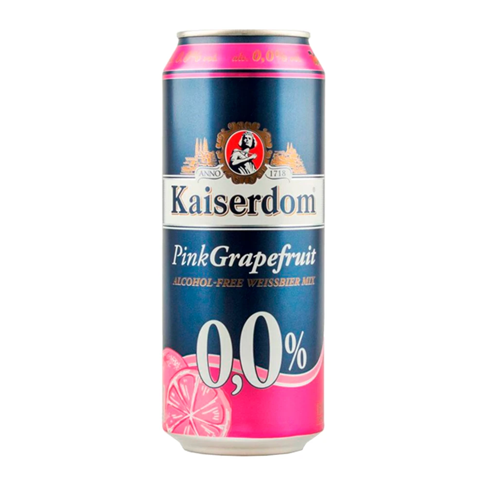 Cerveja Kaiserdom Toranja Rosa Sem Alcool 0.0% Lata 500Ml