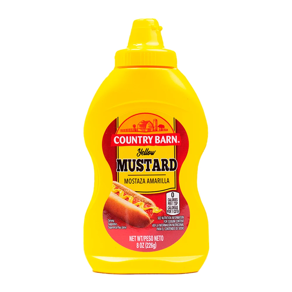 Mostarda Coutry Barn Yellow Mustard 226G