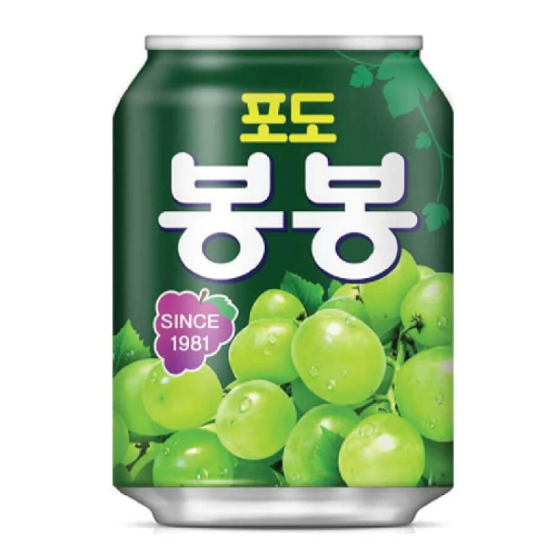 Suco de Uva Com Pedaços Bonbon Haitai 238Ml