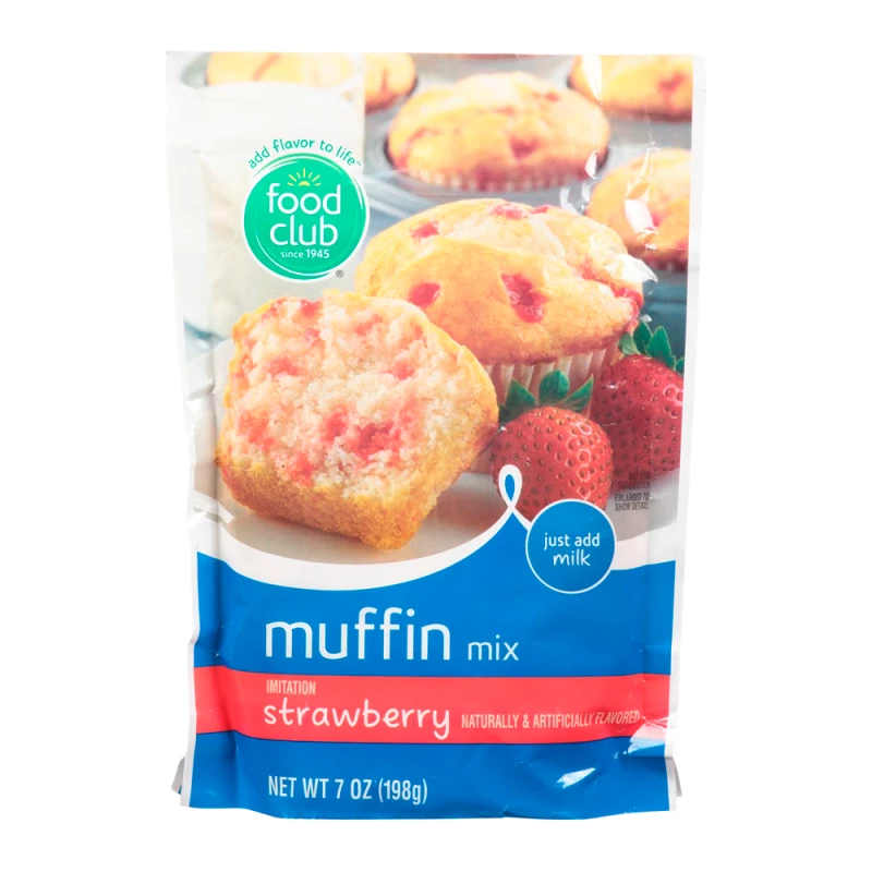 Mistura Para Muffin Food Club de Morango 198G