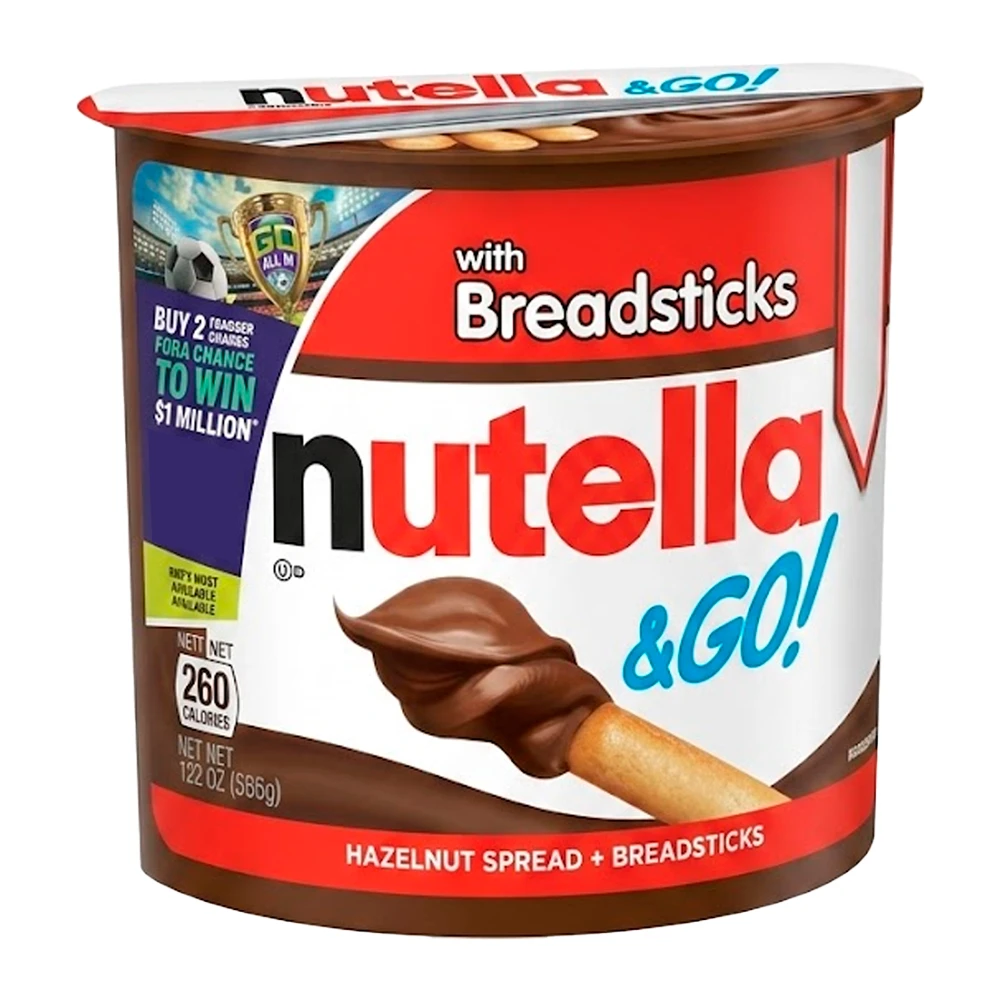 Nutella & Go Com Palito 1.8Oz 52G Ferrero