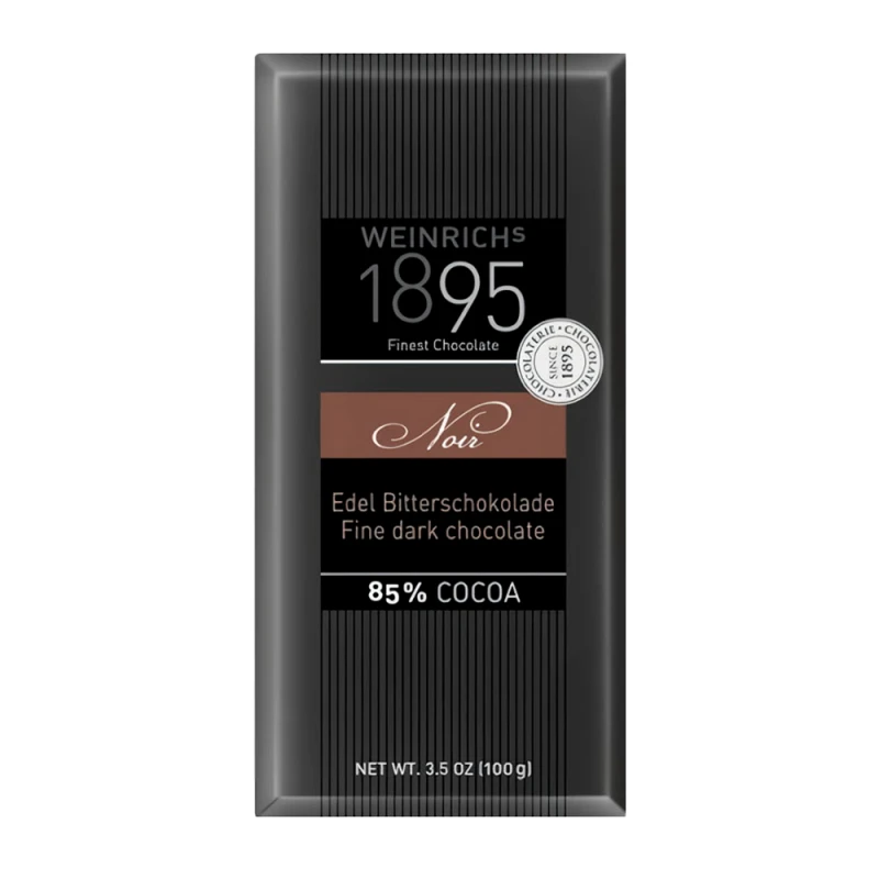 Barra Chocolate Weinrich 1895 Amargo 85% Cacau 100G