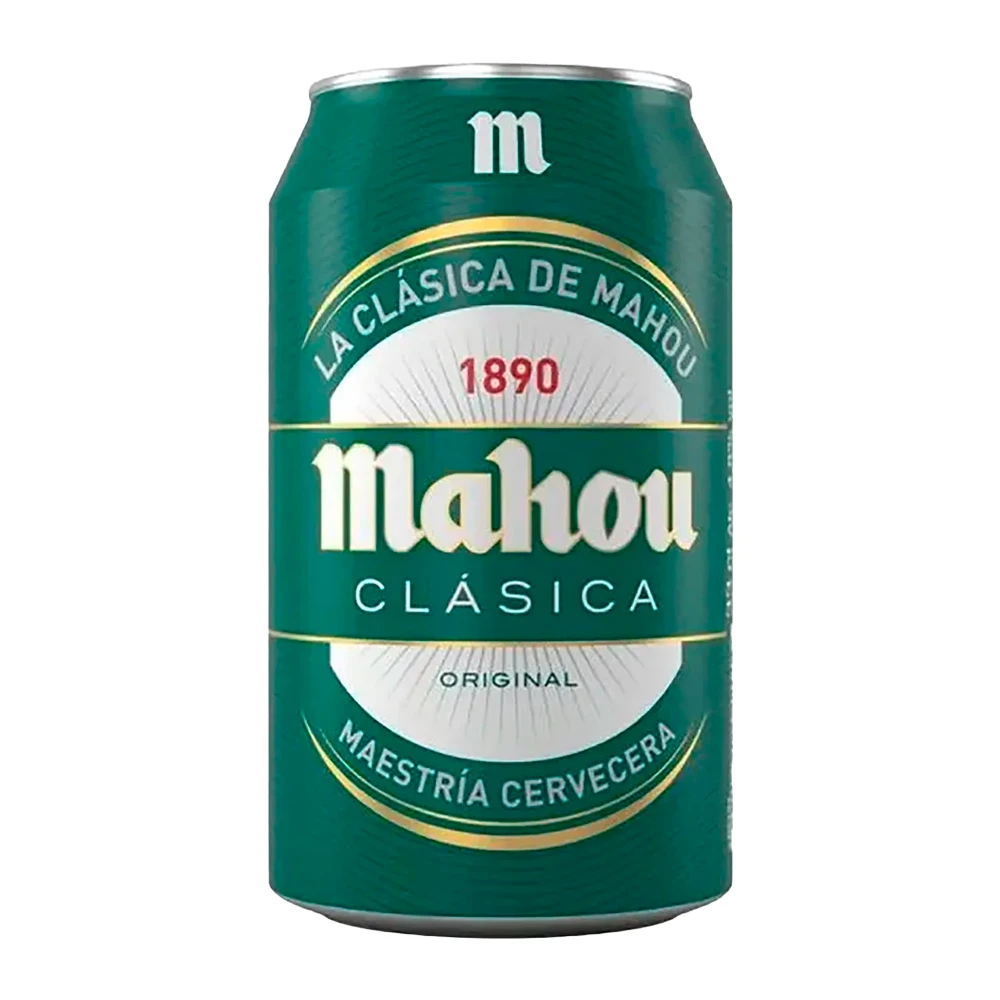 Cerveja Mahou Clásica Lata 330Mp