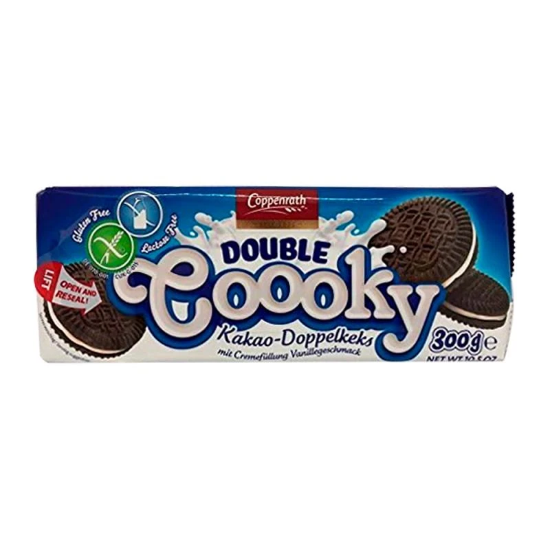 Biscoito Coppenrath Coooky Cacau Sem Glúten e Sem Lactose 300G