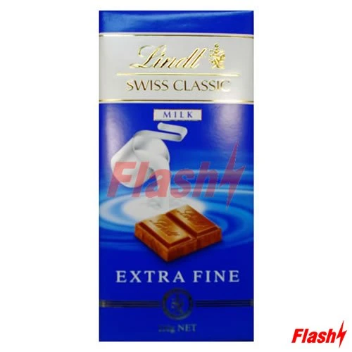 Barra de Chocolate Lindt Ao Leite 100G