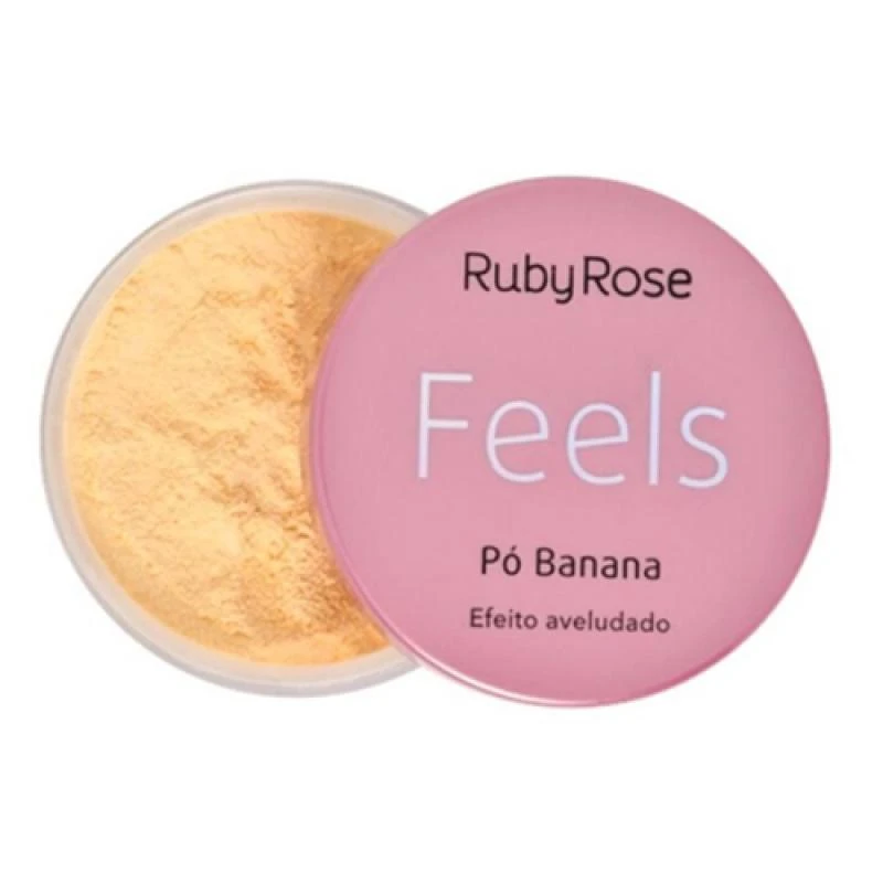 Pó Facial Ruby Rose Banana Hb-850