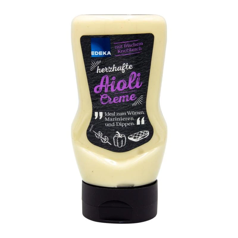 Molho Cremoso de Alho 300Ml Edeka 