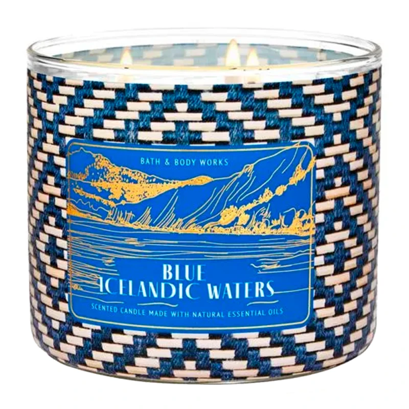 Vela Aromática Bath & Body Works Blue Icelandic Waters 411G
